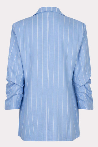 Blazer Linen Stripe Blue