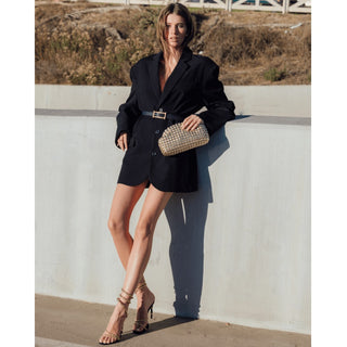 Everly Hand Woven Clutch