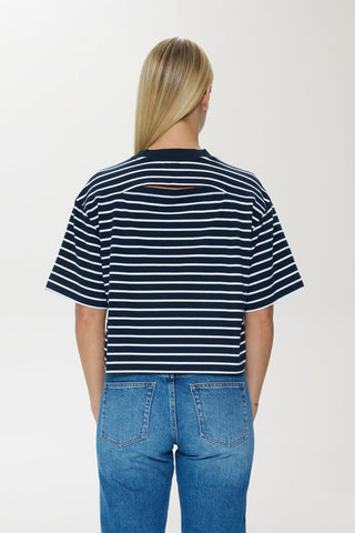MAE - Navy White Stripe