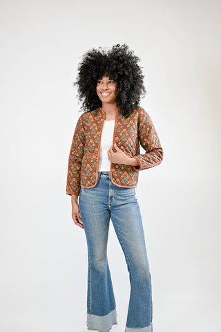 Scarlett Jacket - Maple Posy