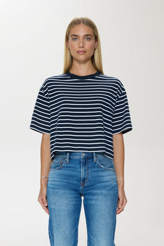 MAE - Navy White Stripe