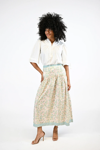 Mia Blouse, Blanche