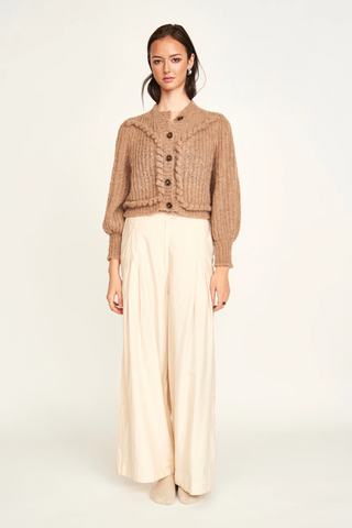 Moritz Knit Cardigan Sand