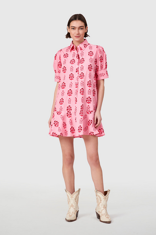 Liv Dress - Scarlet Blossom
