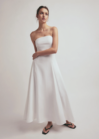 The Favorite Linen Dress White