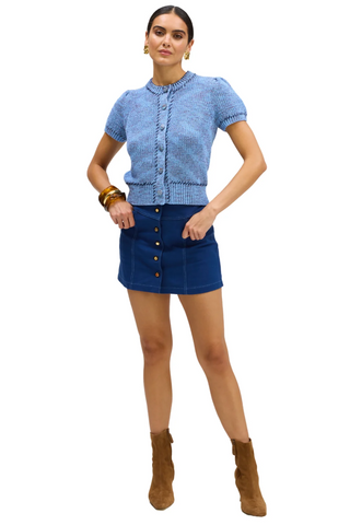 Short Sleeve Gia Cardigan