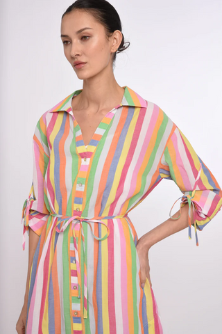 Shannon Mini Dress Surya Stripes