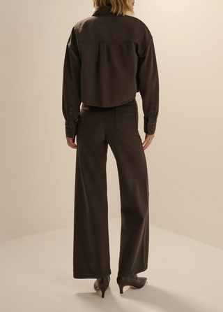 The Crop Ex Boyfriend Shirt - Esspreso