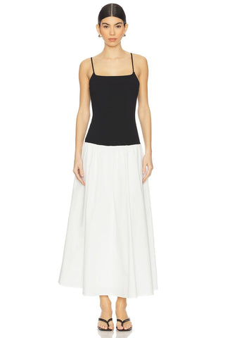 Ines Dress Black/White