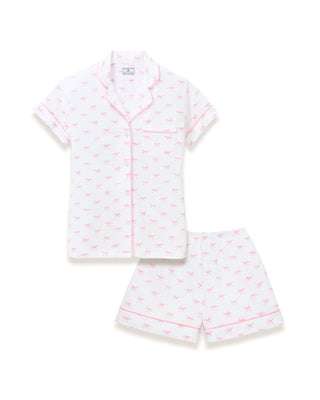 Pima Cotton Short Set Blushing Bows