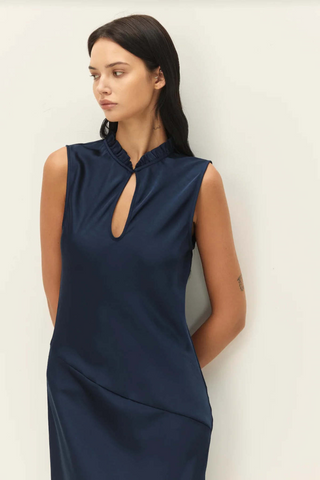 north satin dress