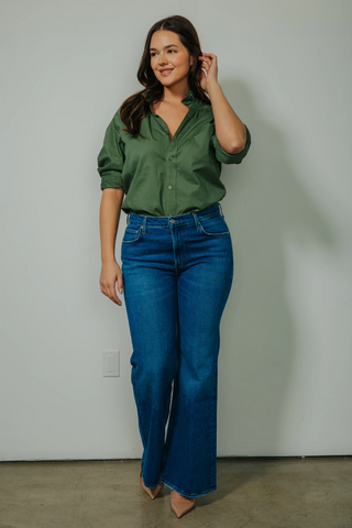 Southern Lover Shirt Olive Green