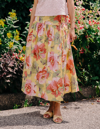 Taylor Wrap Skirt Modern Dandy	Liberty Print