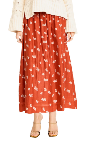 Verona Skirt Burnt Iris