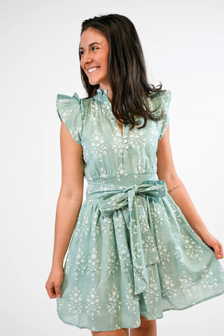 Daphne Dress- Lagoon