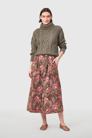 Scout Skirt - Raspberry Garden