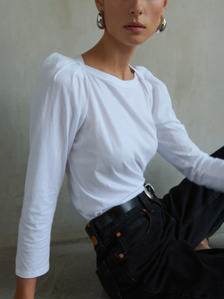 Flora Peasant Tee