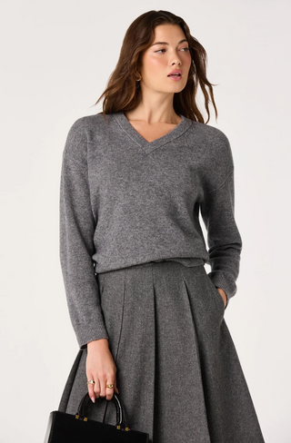 Bowie Sweater Heather Grey