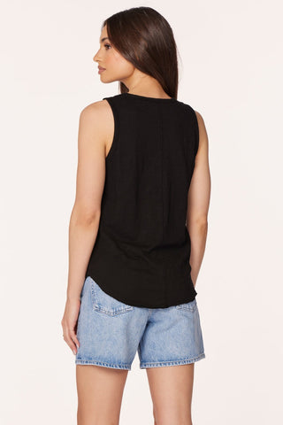 V-Neck Tank W/CF Seam