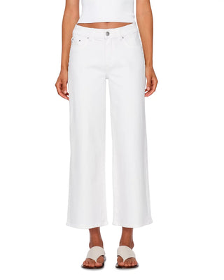 Hepburn Wide Leg: Mid Rise Ankle
