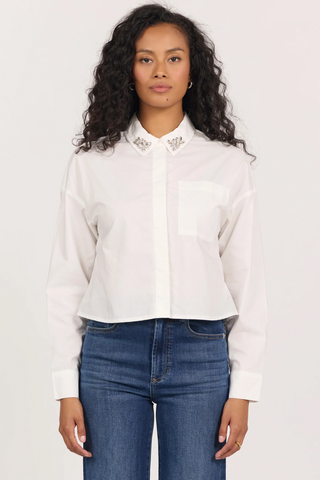 Cropped Adrianna Shirt